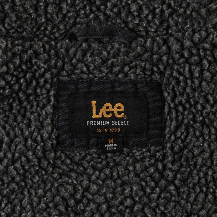 Lee PREMIUM SELECT Padded Duck Vest, Men's Size M (approx.) cotton black type Vintage Second Hand