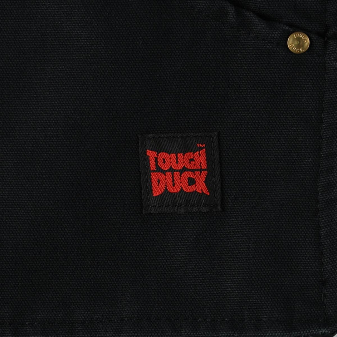 TOUGH DUCK Padded Duck Vest, Made in Canada, Men's Size L (approx.) cotton black type Vintage Second Hand