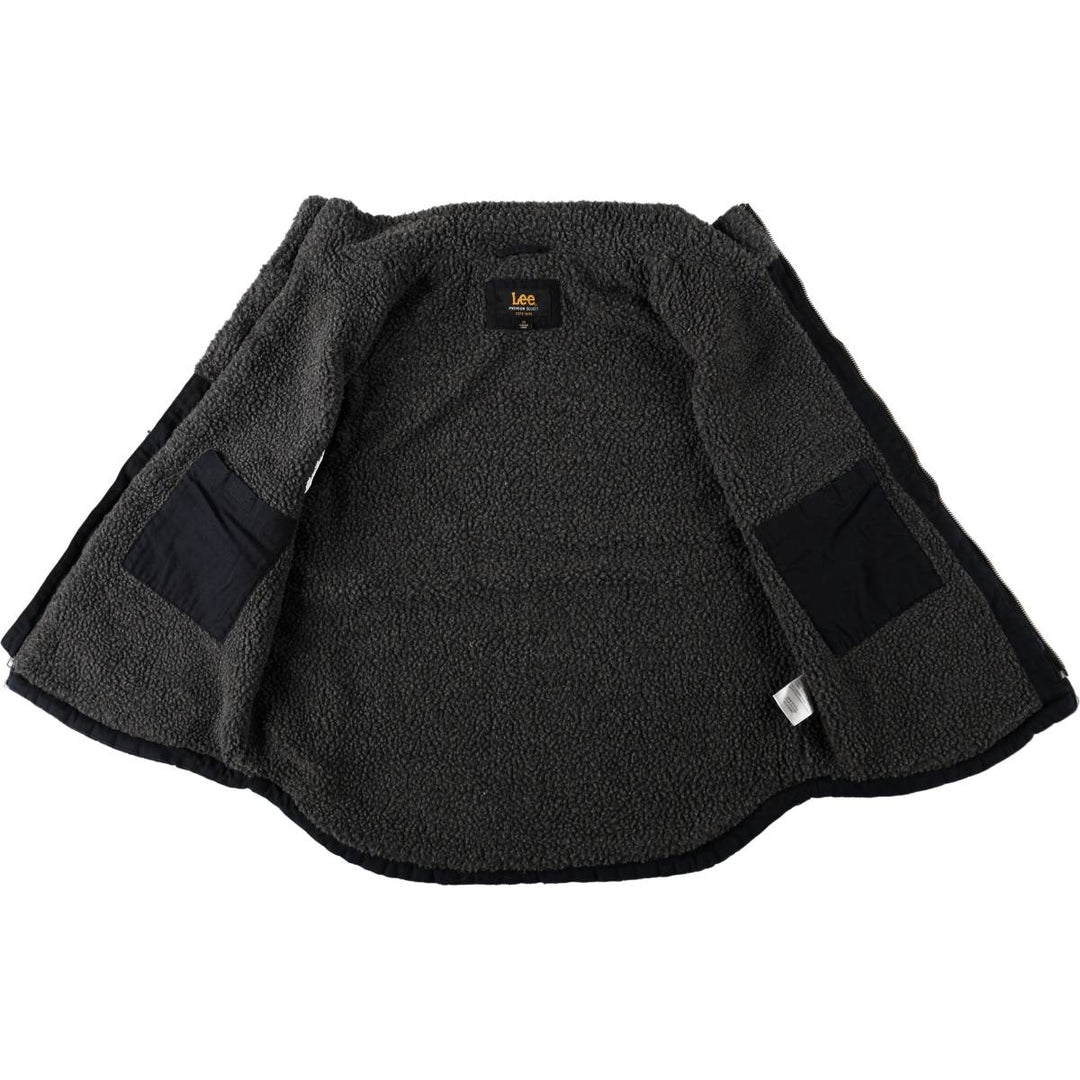 Lee PREMIUM SELECT Padded Duck Vest, Men's Size M (approx.) cotton navy blue type Vintage Second Hand