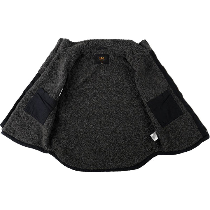 Lee PREMIUM SELECT Padded Duck Vest, Men's Size M (approx.) cotton navy blue type Vintage Second Hand