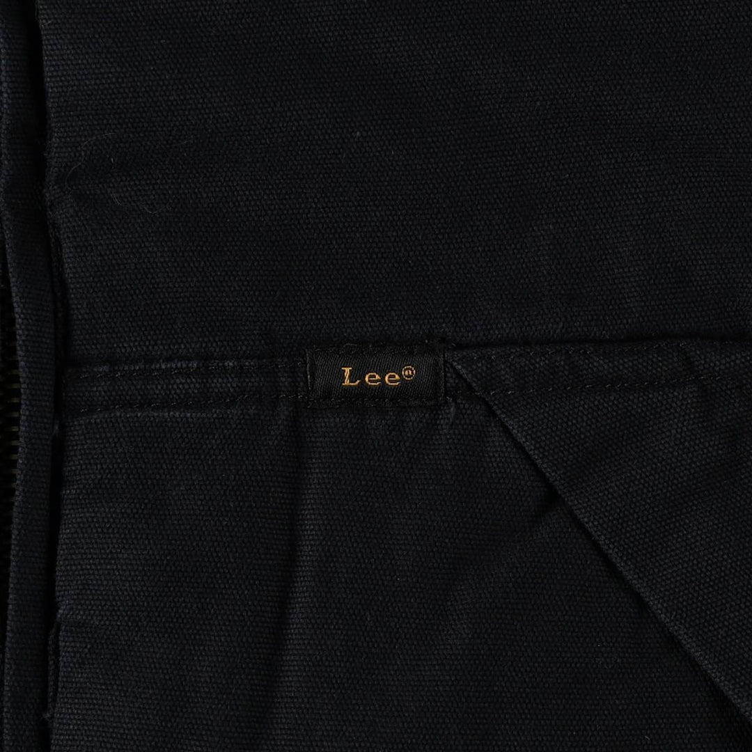 Lee PREMIUM SELECT Padded Duck Vest, Men's Size M (approx.) cotton navy blue type Vintage Second Hand