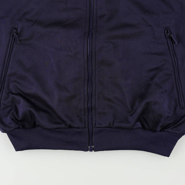 00'S adidas jersey track jacket, men's size M polyester Khaki type Vintage Second Hand