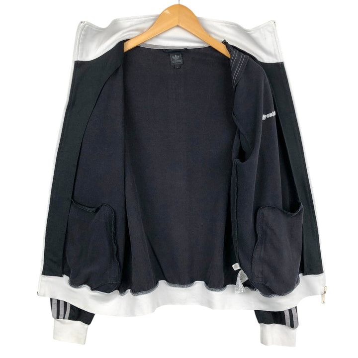 2000'S Adidas Originals Trefoil Logo Track Jacket, Men's Size L (approx.) cotton black type Vintage Second Hand