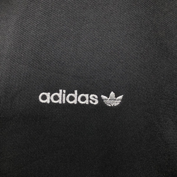 2000'S Adidas Originals Trefoil Logo Track Jacket, Men's Size L (approx.) cotton black type Vintage Second Hand