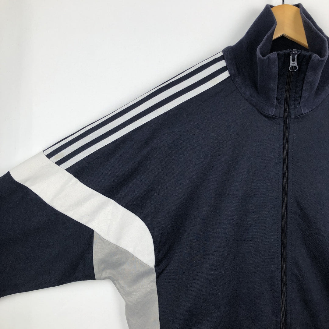 Adidas ORIGINALS Trefoil Logo Track Jacket, Men's Size L (approx.) cotton black type Vintage Second Hand