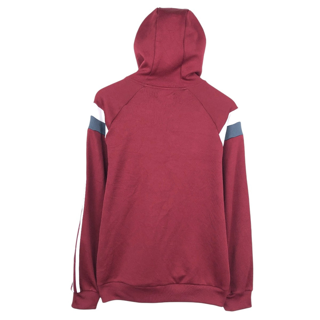 Adidas ORIGINALS Trefoil Logo Track Jacket (Men's Size M) polyester Red type red-purple Vintage Second Hand