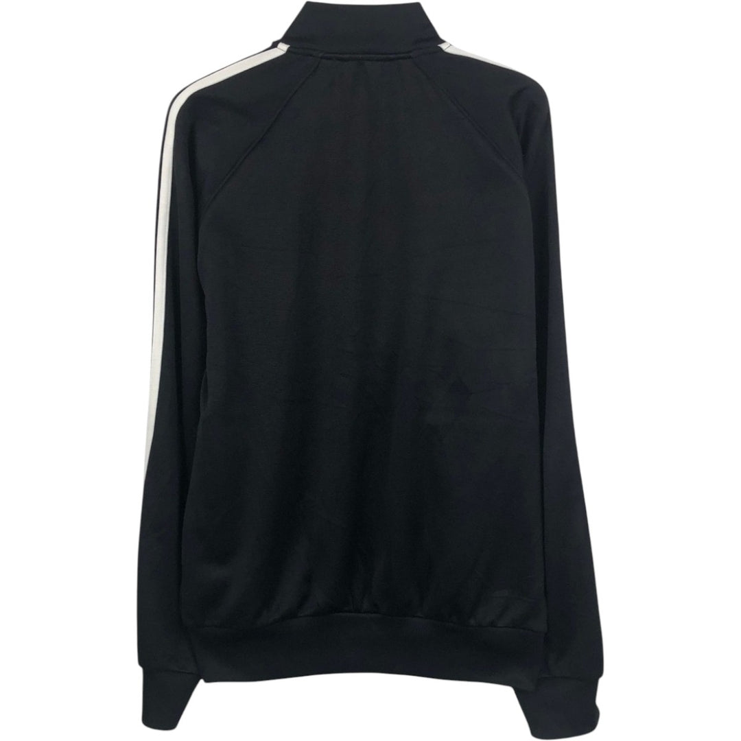 Adidas ORIGINALS Trefoil Logo Track Jacket, Men's Size M (approx.) polyester black type Vintage Second Hand