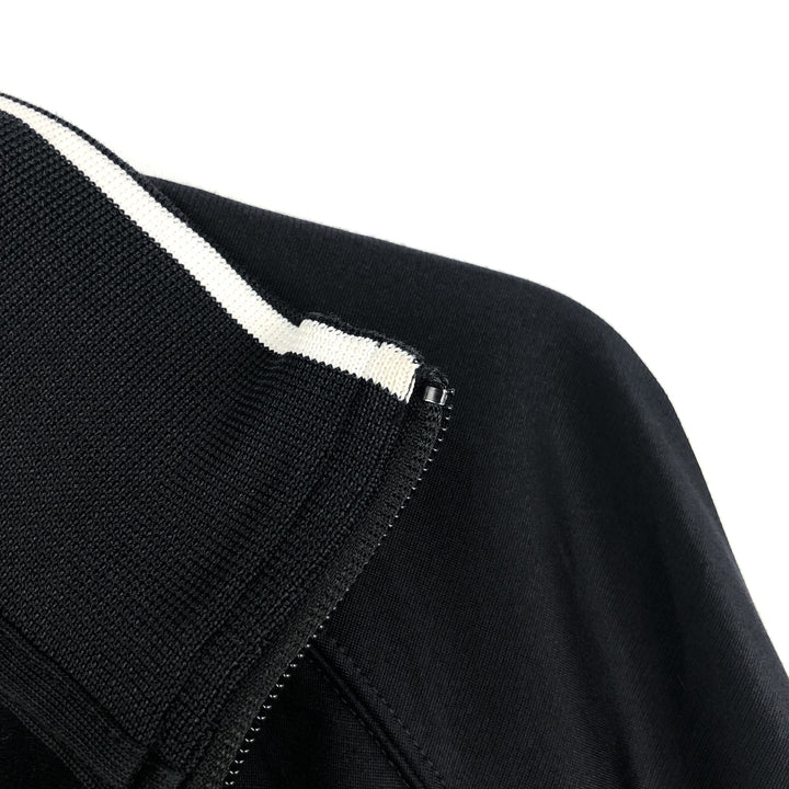Ralph Lauren POLO by Ralph Lauren Jersey Track Jacket, Men's Size L polyester black type Vintage Second Hand