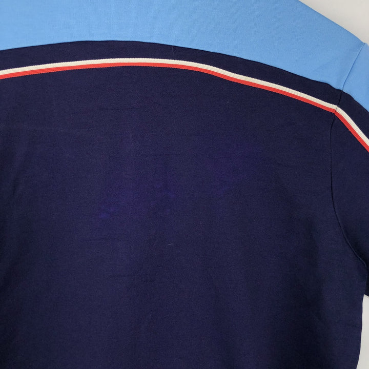 Puma Track Jacket, Made in Spain, Men's Size S (approx.), Vintage polyester Blue type light blue Vintage Second Hand
