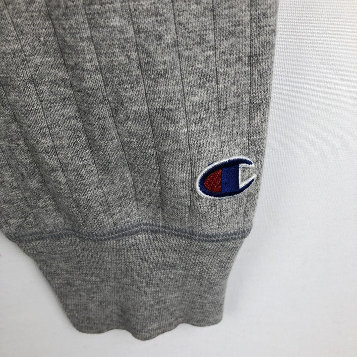 Champion Long-Sleeve T-Shirt, Made in USA, Men's Size M (Equivalent), Vintage cotton gray type Vintage Second Hand
