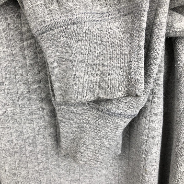 Champion Long-Sleeve T-Shirt, Made in USA, Men's Size M (Equivalent), Vintage cotton gray type Vintage Second Hand