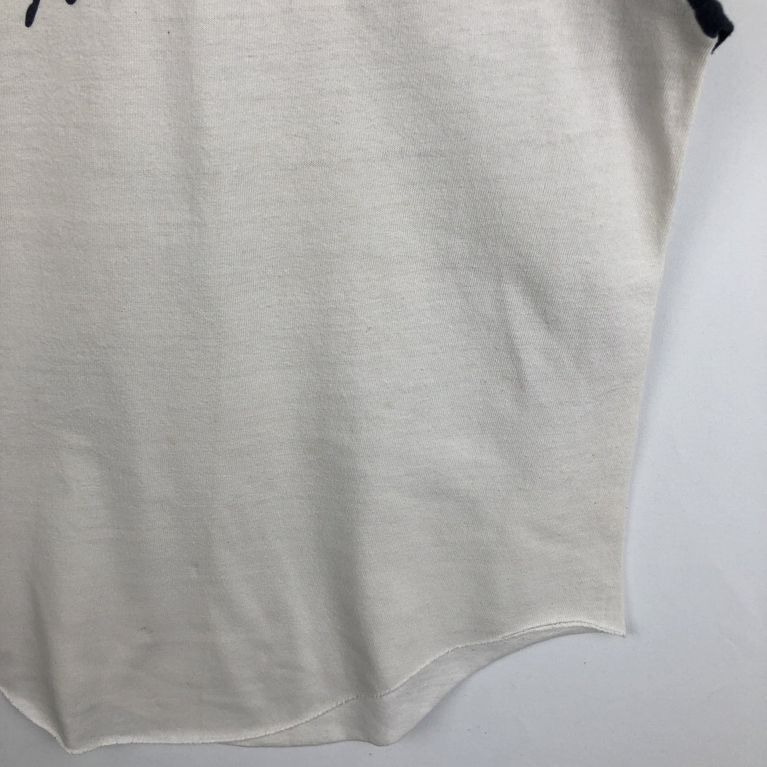 1970'S Vintage 7/8 Sleeve Raglan T-Shirt (Men's Size M equivalent) unclear navy blue type Vintage Second Hand