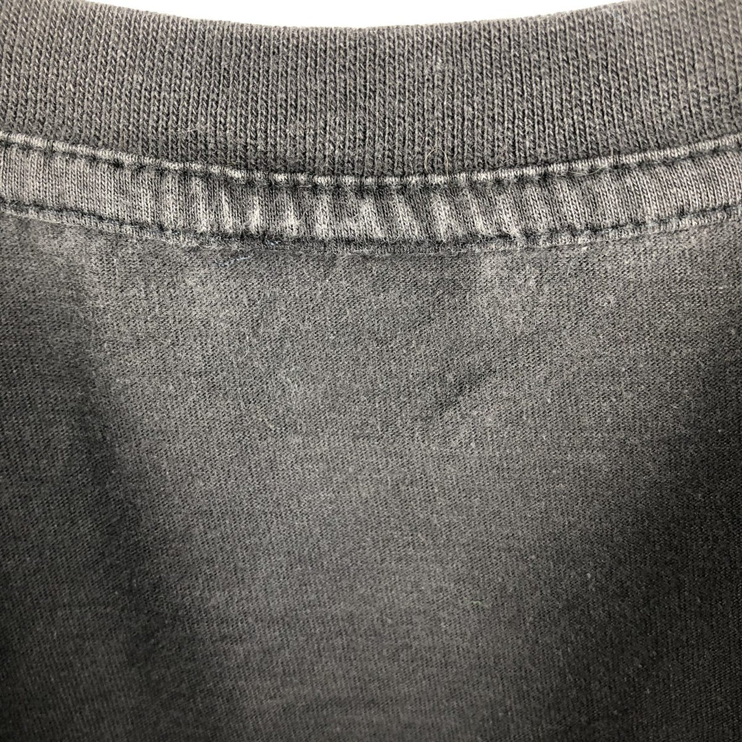 Harley-Davidson Motorcycle Long Sleeve T-Shirt, Men's Size Medium cotton black type Vintage Second Hand