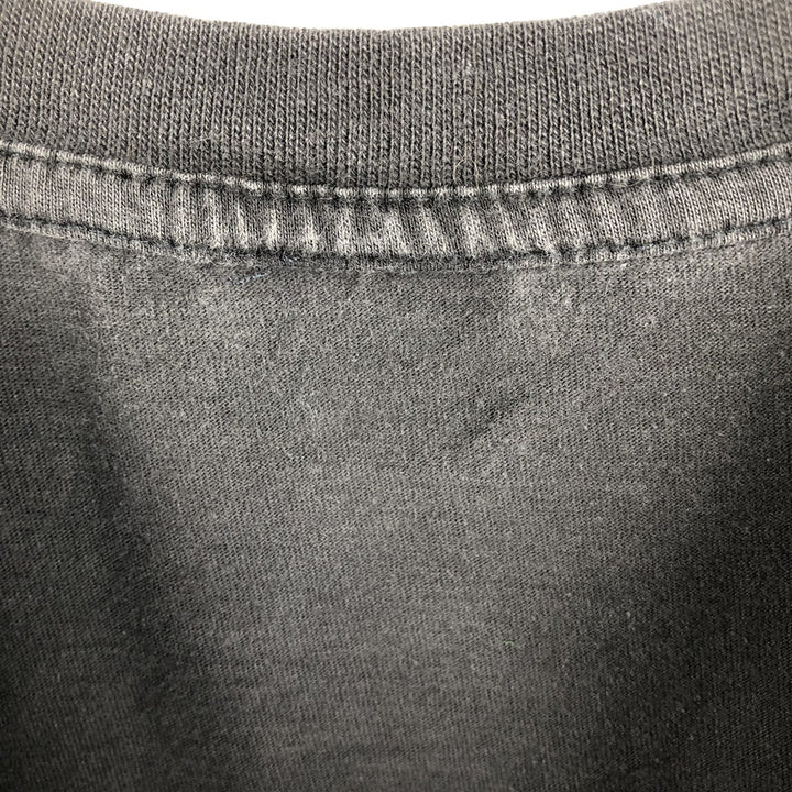 Harley-Davidson Motorcycle Long Sleeve T-Shirt, Men's Size Medium cotton black type Vintage Second Hand