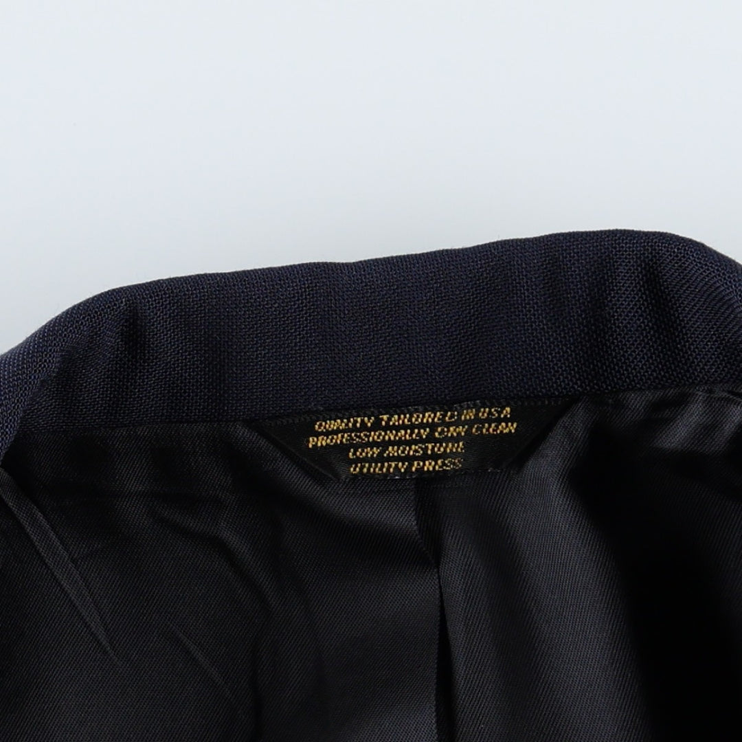 Palm Beach Navy Blazer Tailored Jacket, Men's Size XL (approx.) unclear navy blue type Vintage Second Hand