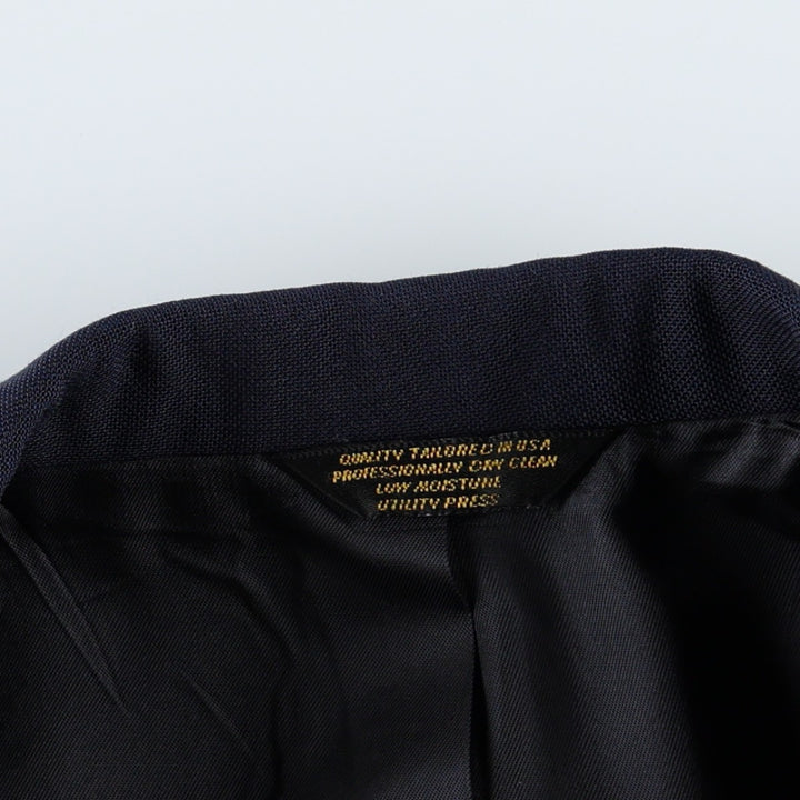 Palm Beach Navy Blazer Tailored Jacket, Men's Size XL (approx.) unclear navy blue type Vintage Second Hand