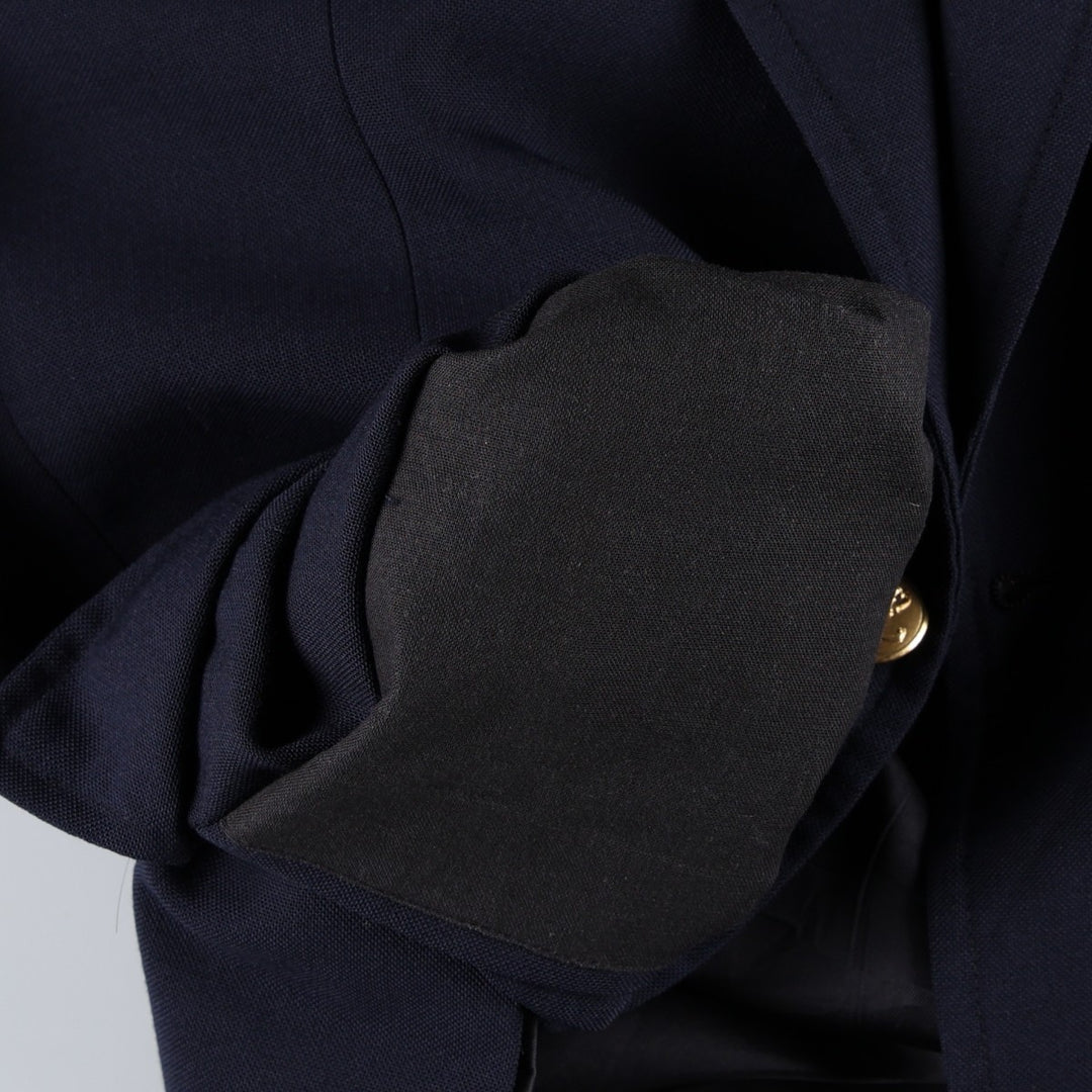 Palm Beach Navy Blazer Tailored Jacket, Men's Size XL (approx.) unclear navy blue type Vintage Second Hand