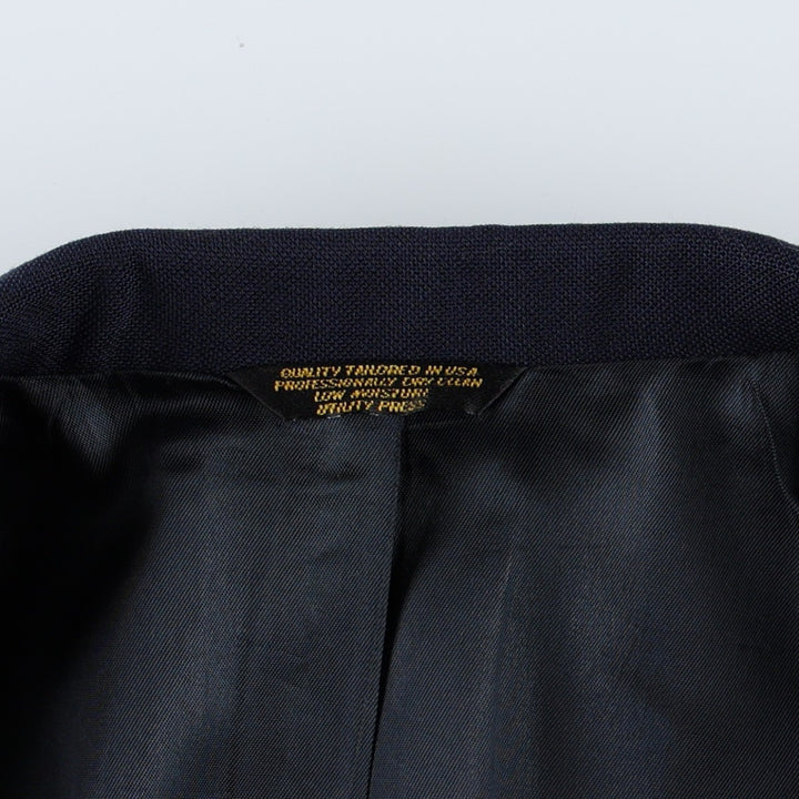 Palm Beach Navy Blazer Tailored Jacket, Men's Size L (approx.) unclear navy blue type Vintage Second Hand