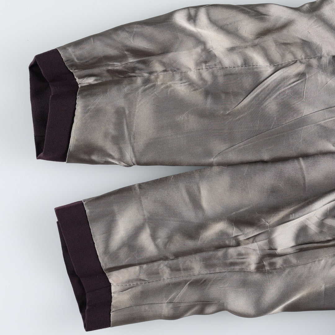 ~90'S Ralph Lauren CHAPS wool tailored jacket, made in USA, men's size L equivalent. wool purple type Vintage Second Hand