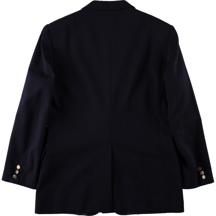 Calvin Klein navy blazer, tailored jacket, made in France, men's size L equivalent. unclear navy blue type Vintage Second Hand