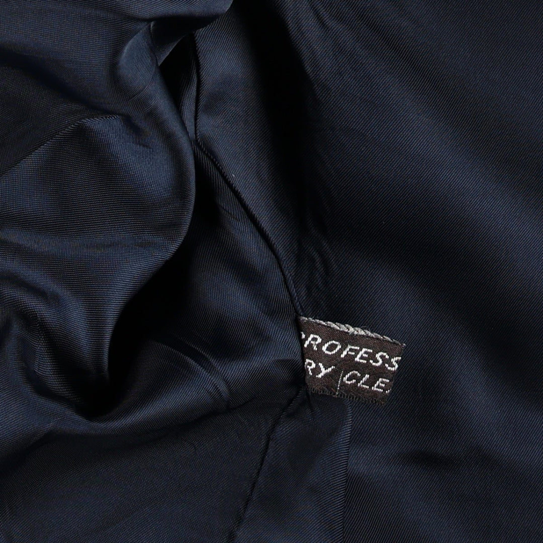 Calvin Klein navy blazer, tailored jacket, made in France, men's size L equivalent. unclear navy blue type Vintage Second Hand