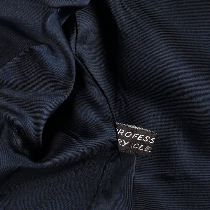 Calvin Klein navy blazer, tailored jacket, made in France, men's size L equivalent. unclear navy blue type Vintage Second Hand