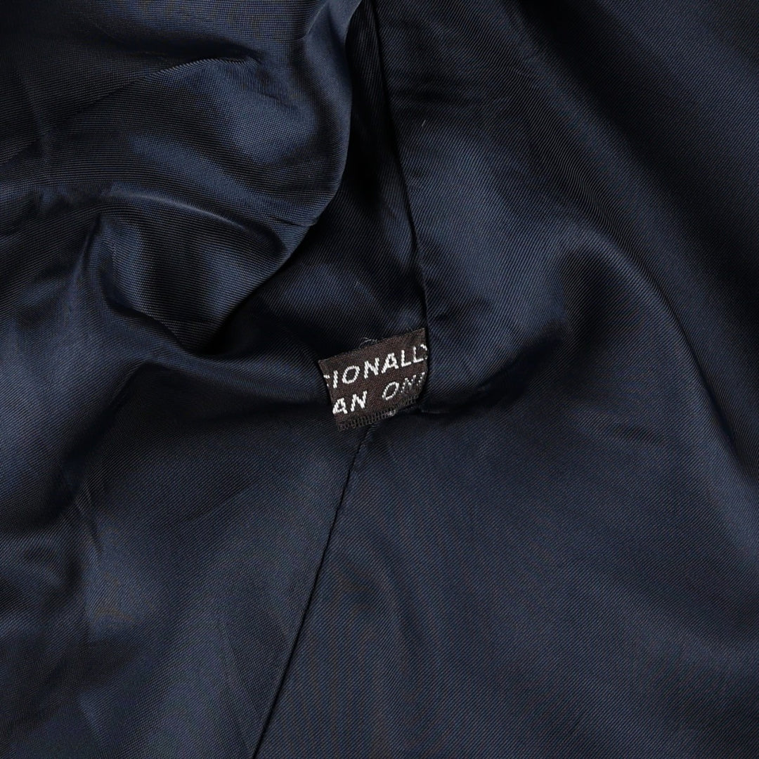 Calvin Klein navy blazer, tailored jacket, made in France, men's size L equivalent. unclear navy blue type Vintage Second Hand