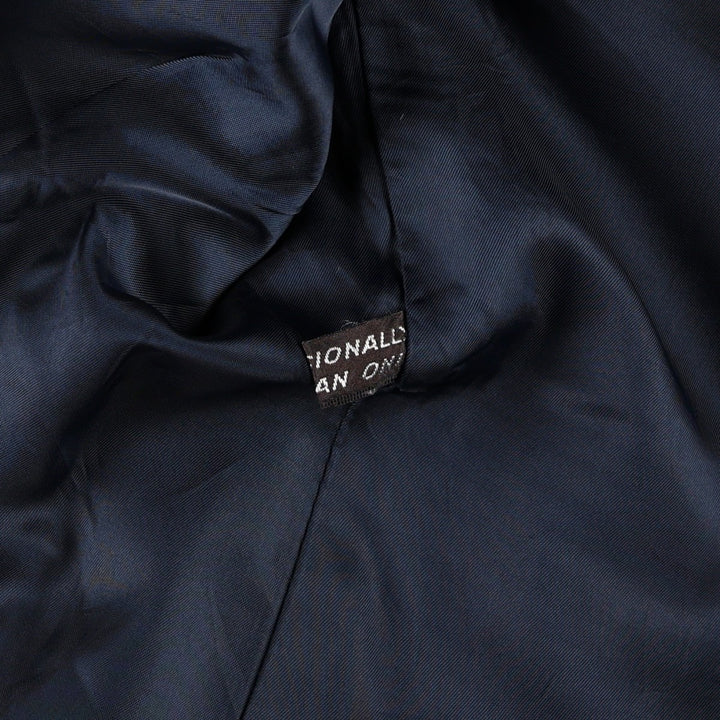 Calvin Klein navy blazer, tailored jacket, made in France, men's size L equivalent. unclear navy blue type Vintage Second Hand
