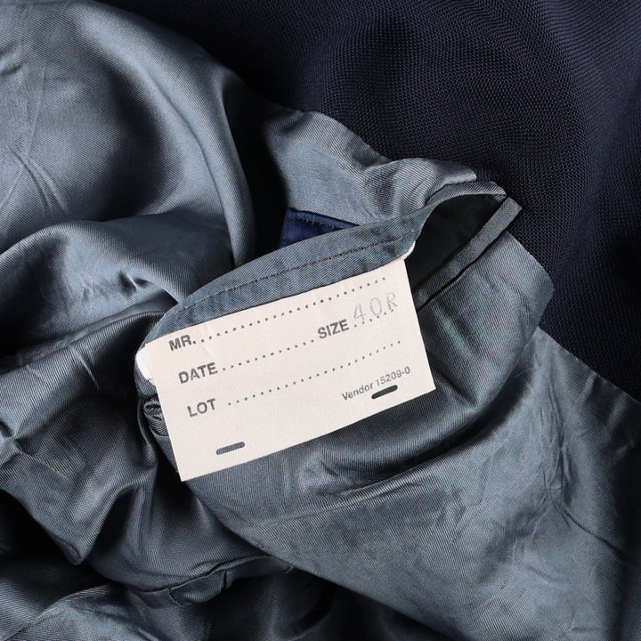Stafford Navy Blazer Tailored Jacket, Men's Size M (approx.) unclear navy blue type Vintage Second Hand