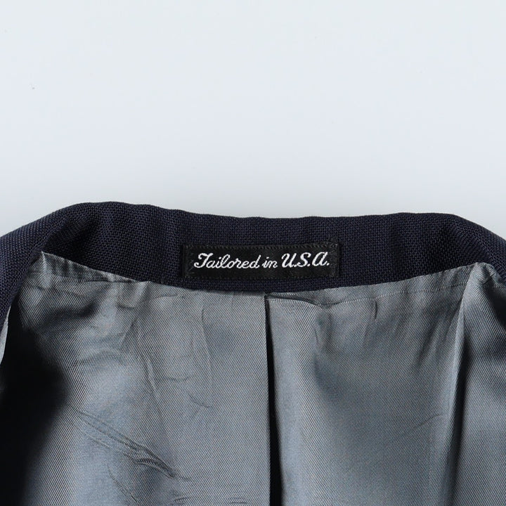 Stafford Navy Blazer Tailored Jacket, Men's Size M (approx.) unclear navy blue type Vintage Second Hand