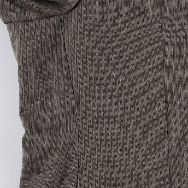 Ralph Lauren Chaps wool tailored jacket, made in Canada, men's size L wool Khaki type Vintage Second Hand