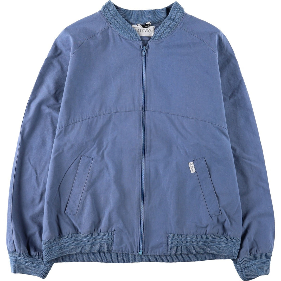 Giannone Cotton Blouson, Men's Size L (approx.) cotton blue type Vintage Second Hand