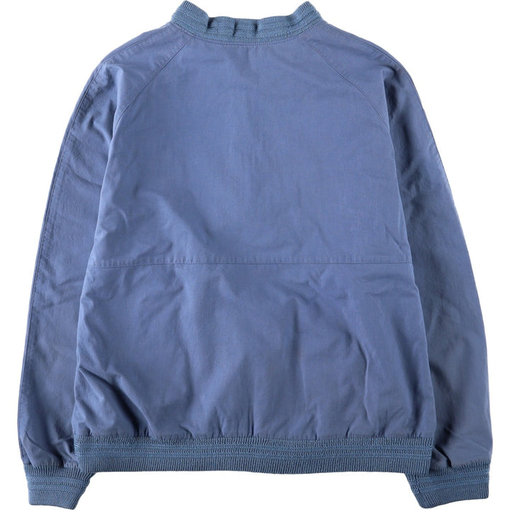 Giannone Cotton Blouson, Men's Size L (approx.) cotton blue type Vintage Second Hand