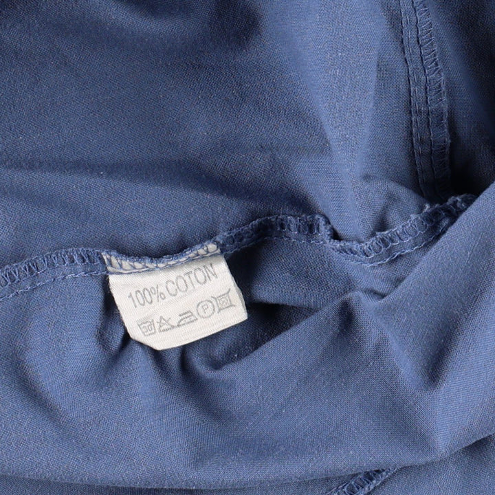 Giannone Cotton Blouson, Men's Size L (approx.) cotton blue type Vintage Second Hand