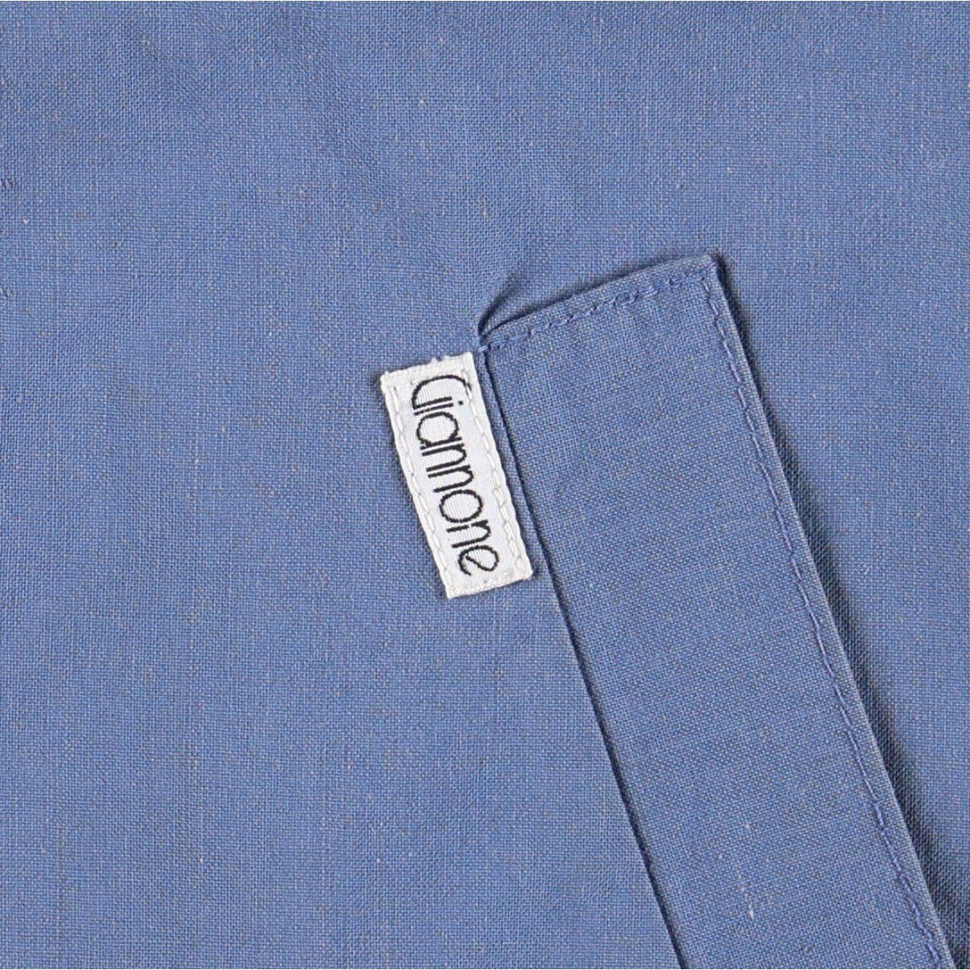 Giannone Cotton Blouson, Men's Size L (approx.) cotton blue type Vintage Second Hand