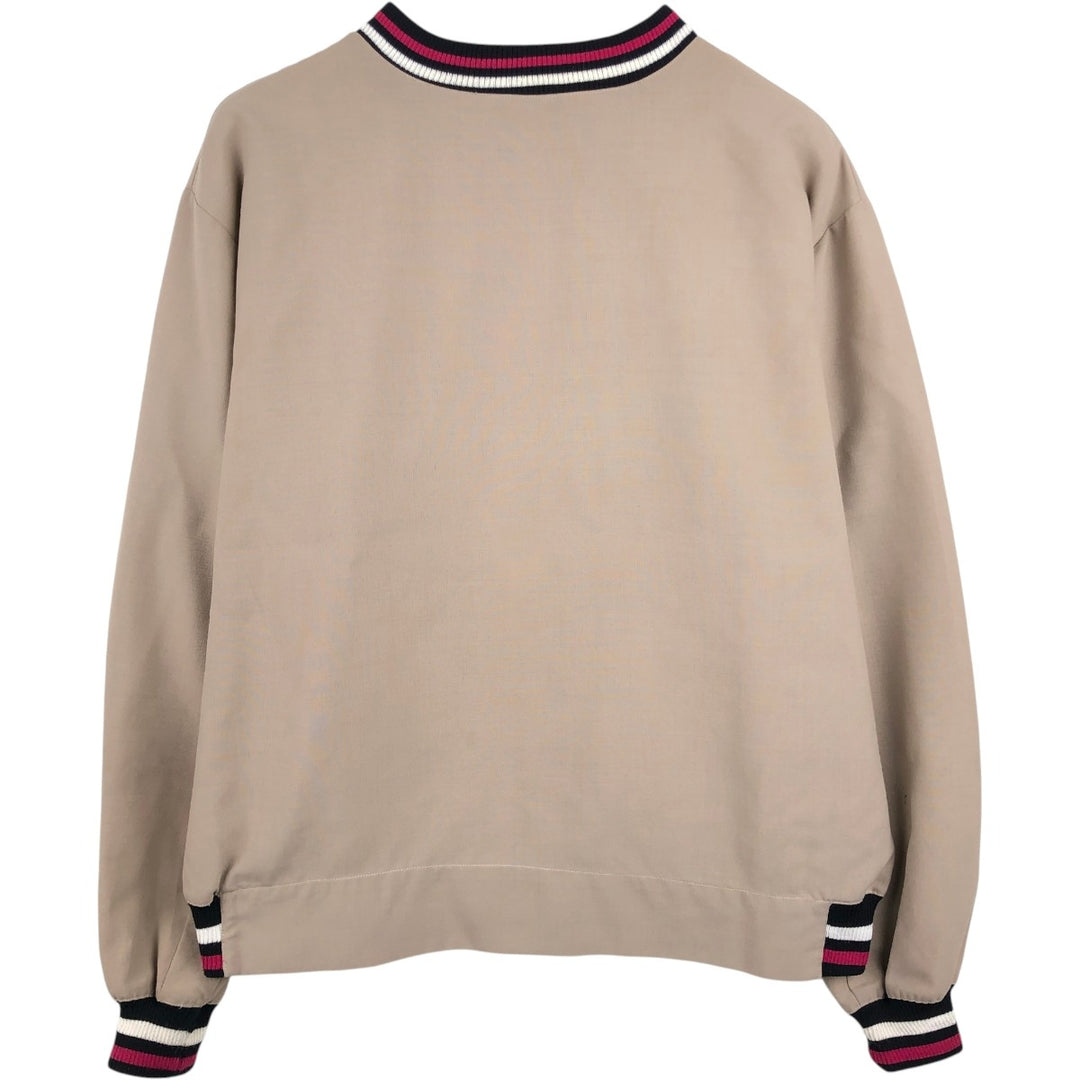 VANS STYLE Blouson, Men's Size M (approx.), Vintage Rayon beige type brown Vintage Second Hand