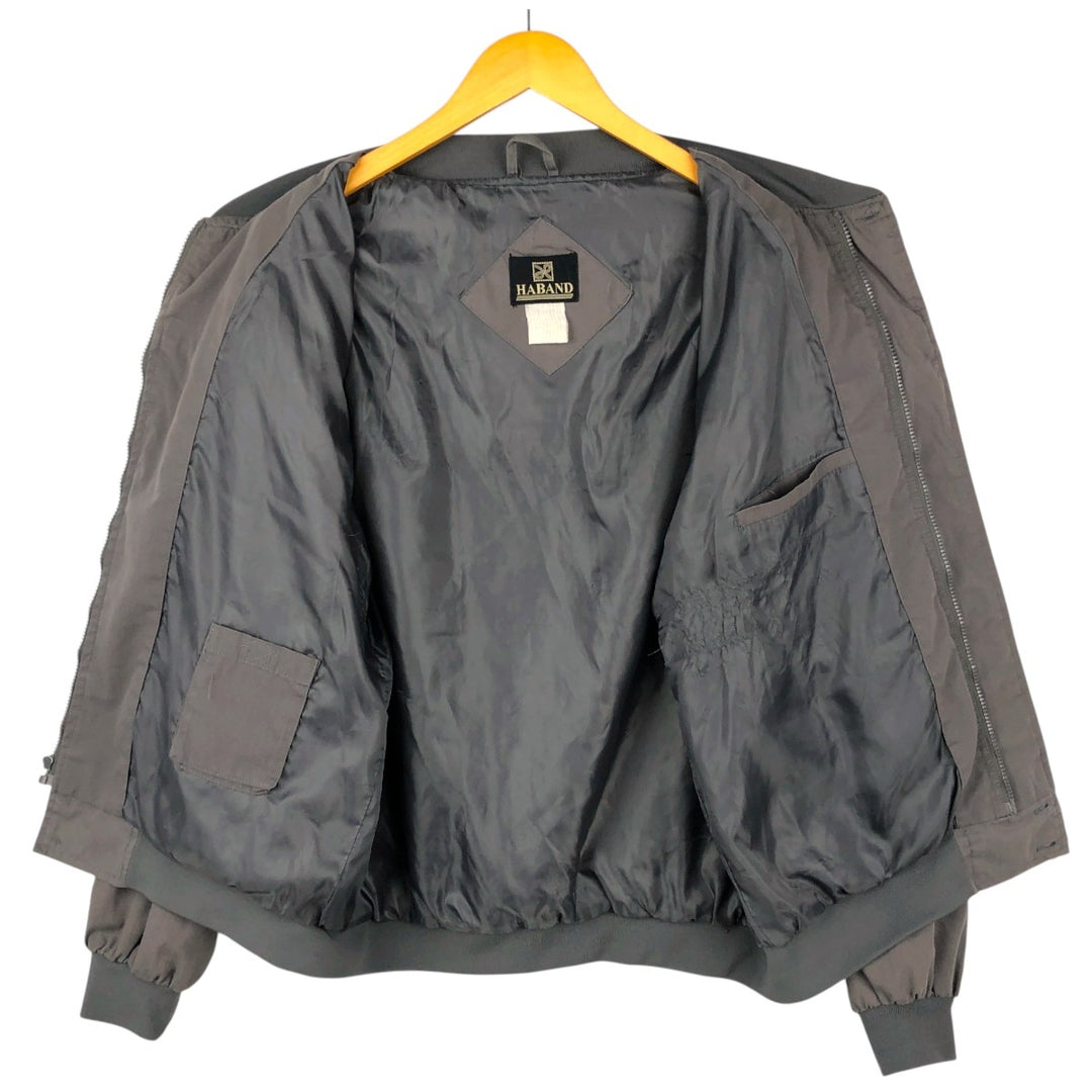 90s-00'S HABAND Derby Jacket, Cup Shoulder, Men's, Size XL, Vintage unclear Khaki type Vintage Second Hand