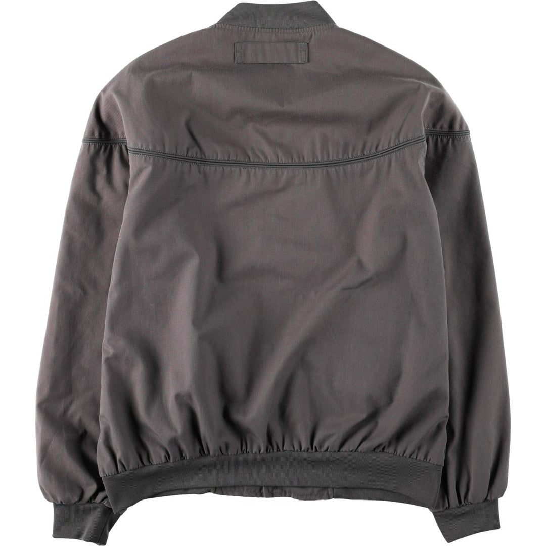 90s~00'S HABAND Derby Jacket Cup Shoulder Jacket Men's XL unclear Charcoal Vintage Second Hand
