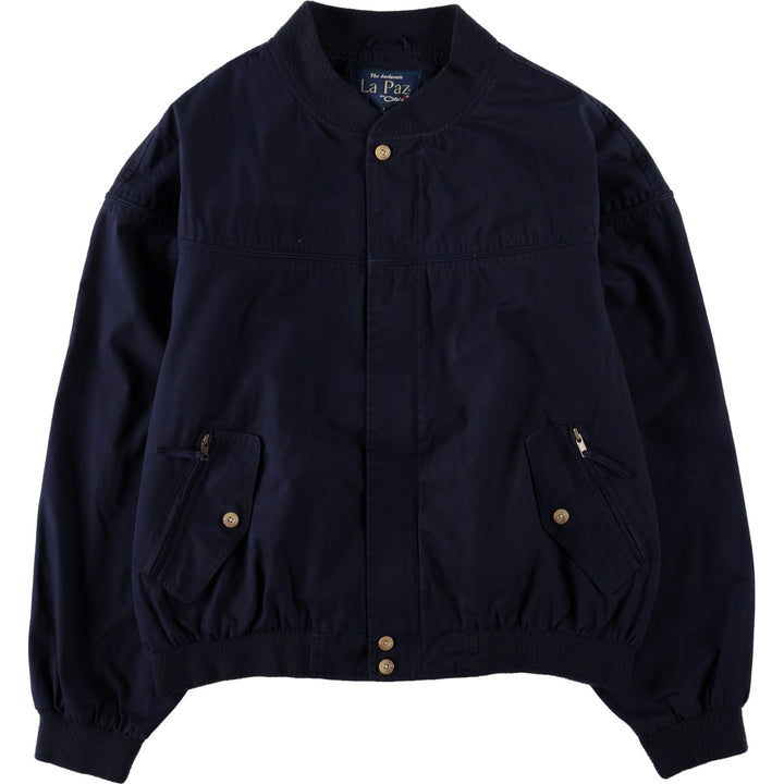 90'S Catalina La Paz Derby Jacket, Cup Shoulder, Men's Size L, Vintage cotton navy blue type Vintage Second Hand