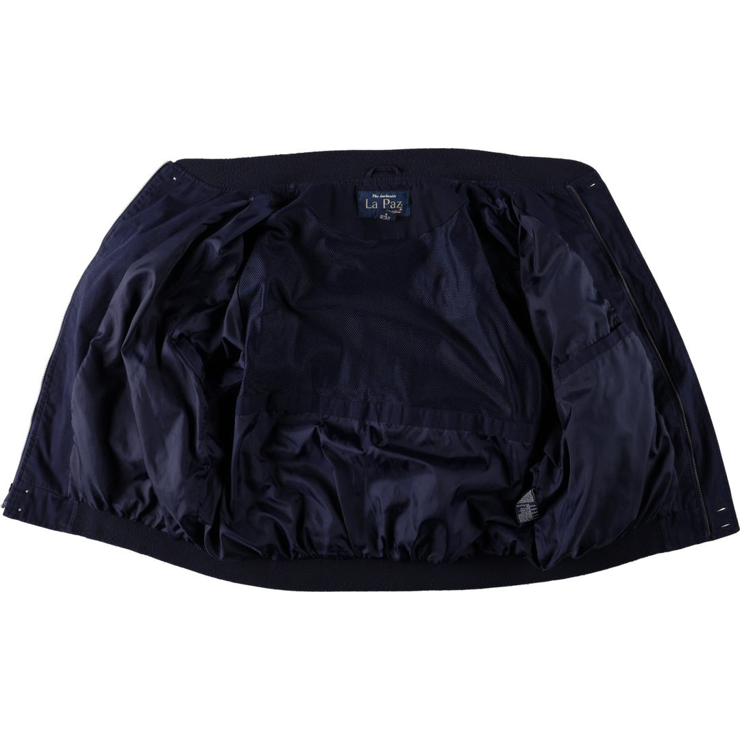 90'S Catalina La Paz Derby Jacket, Cup Shoulder, Men's Size L, Vintage cotton navy blue type Vintage Second Hand