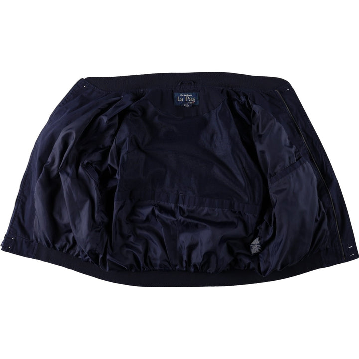 90'S Catalina La Paz Derby Jacket, Cup Shoulder, Men's Size L, Vintage cotton navy blue type Vintage Second Hand