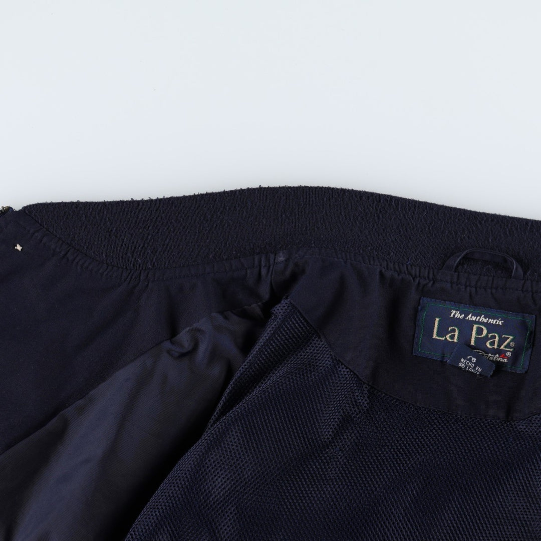 90'S Catalina La Paz Derby Jacket, Cup Shoulder, Men's Size L, Vintage cotton navy blue type Vintage Second Hand