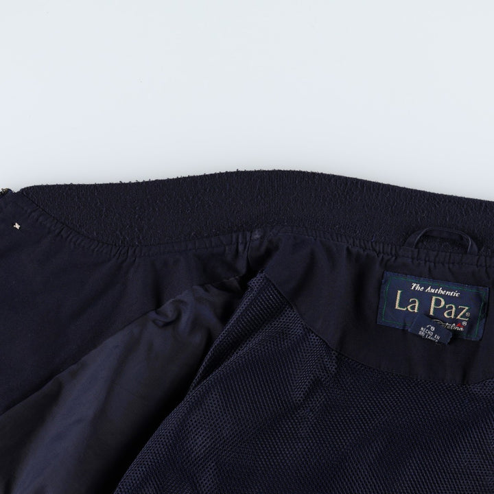 90'S Catalina La Paz Derby Jacket, Cup Shoulder, Men's Size L, Vintage cotton navy blue type Vintage Second Hand