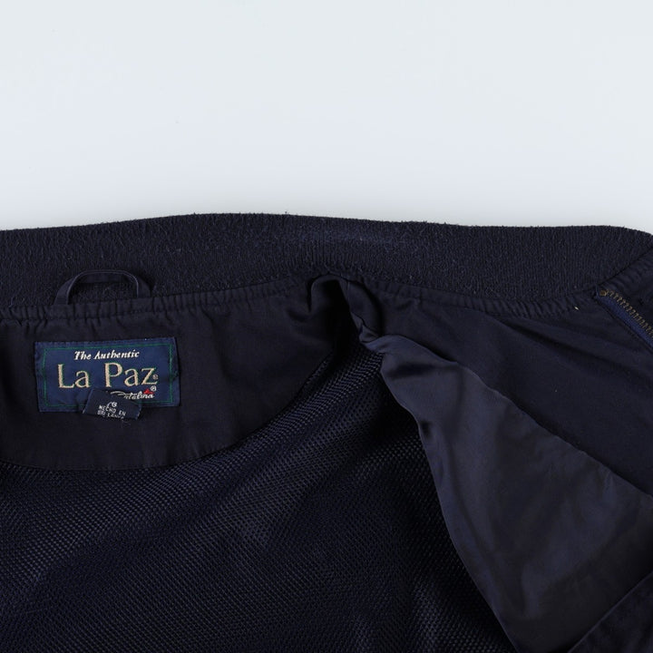 90'S Catalina La Paz Derby Jacket, Cup Shoulder, Men's Size L, Vintage cotton navy blue type Vintage Second Hand