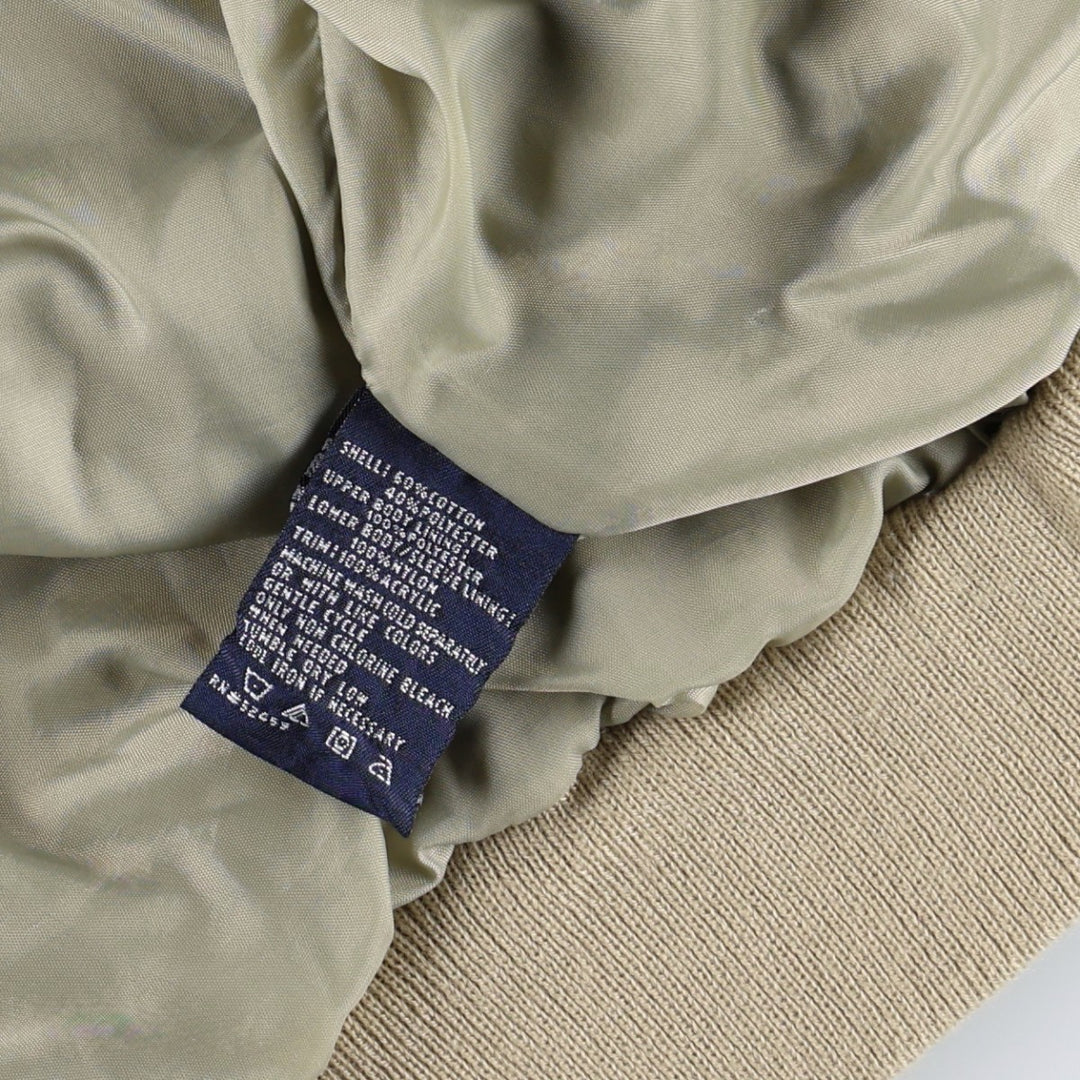 90'S PURITAN Derby Jacket Cup Shoulder Jacket Men's Size L (Equivalent) Vintage cotton Beige type Vintage Second Hand