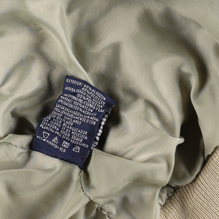 90'S PURITAN Derby Jacket Cup Shoulder Jacket Men's Size L (Equivalent) Vintage cotton Beige type Vintage Second Hand