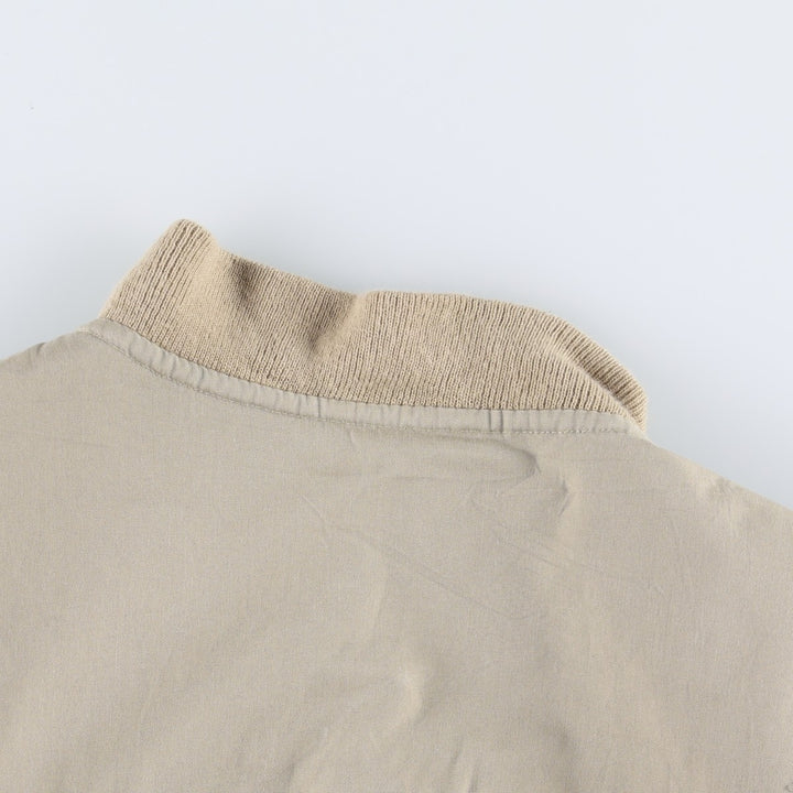90'S PURITAN Derby Jacket Cup Shoulder Jacket Men's Size L (Equivalent) Vintage cotton Beige type Vintage Second Hand