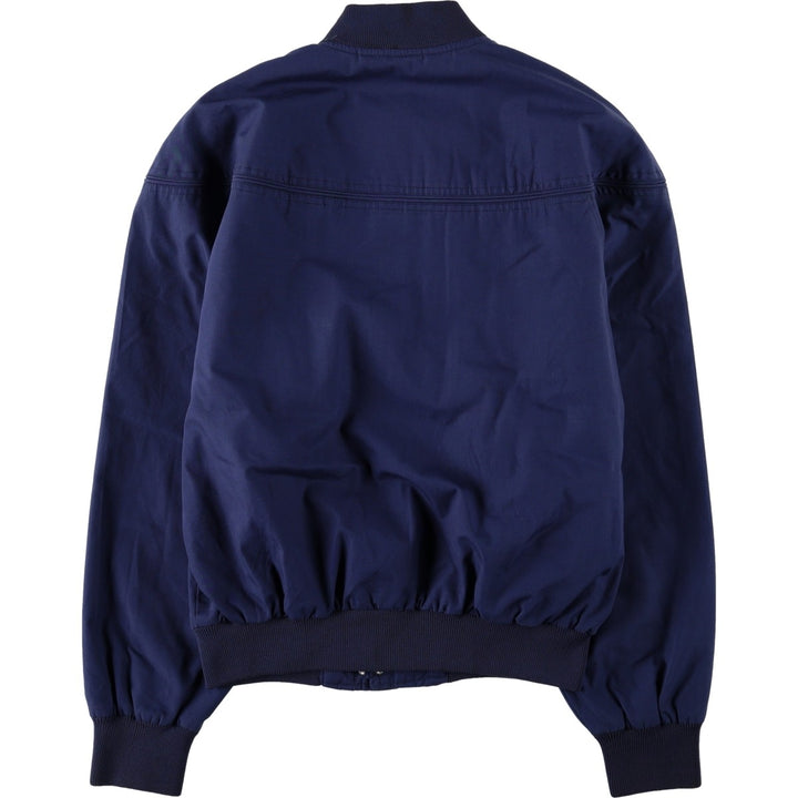 90'S KNIGHTS BRIDGE Derby Jacket Cup Shoulder Jacket Men's Size M (approx.) polyester navy blue type Vintage Second Hand