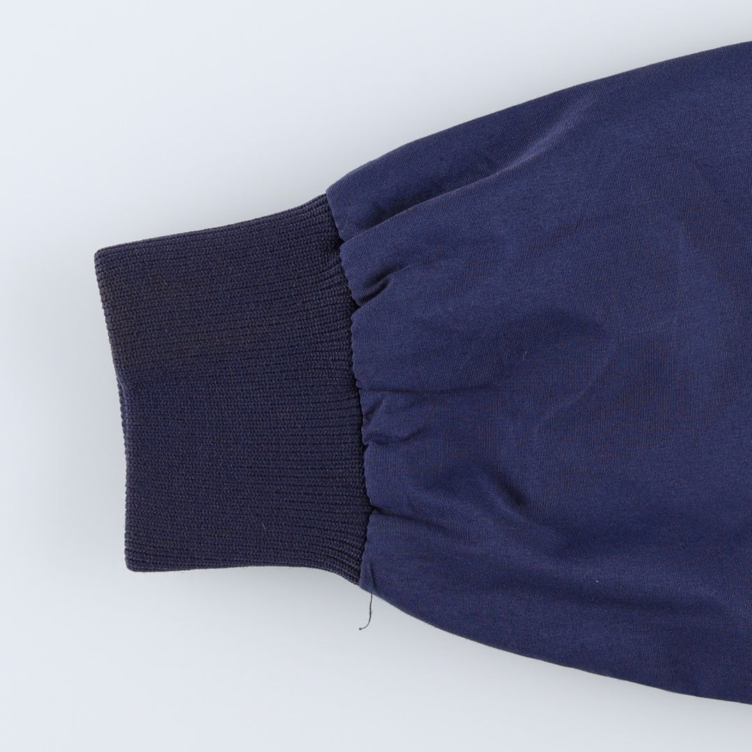 90'S KNIGHTS BRIDGE Derby Jacket Cup Shoulder Jacket Men's Size M (approx.) polyester navy blue type Vintage Second Hand