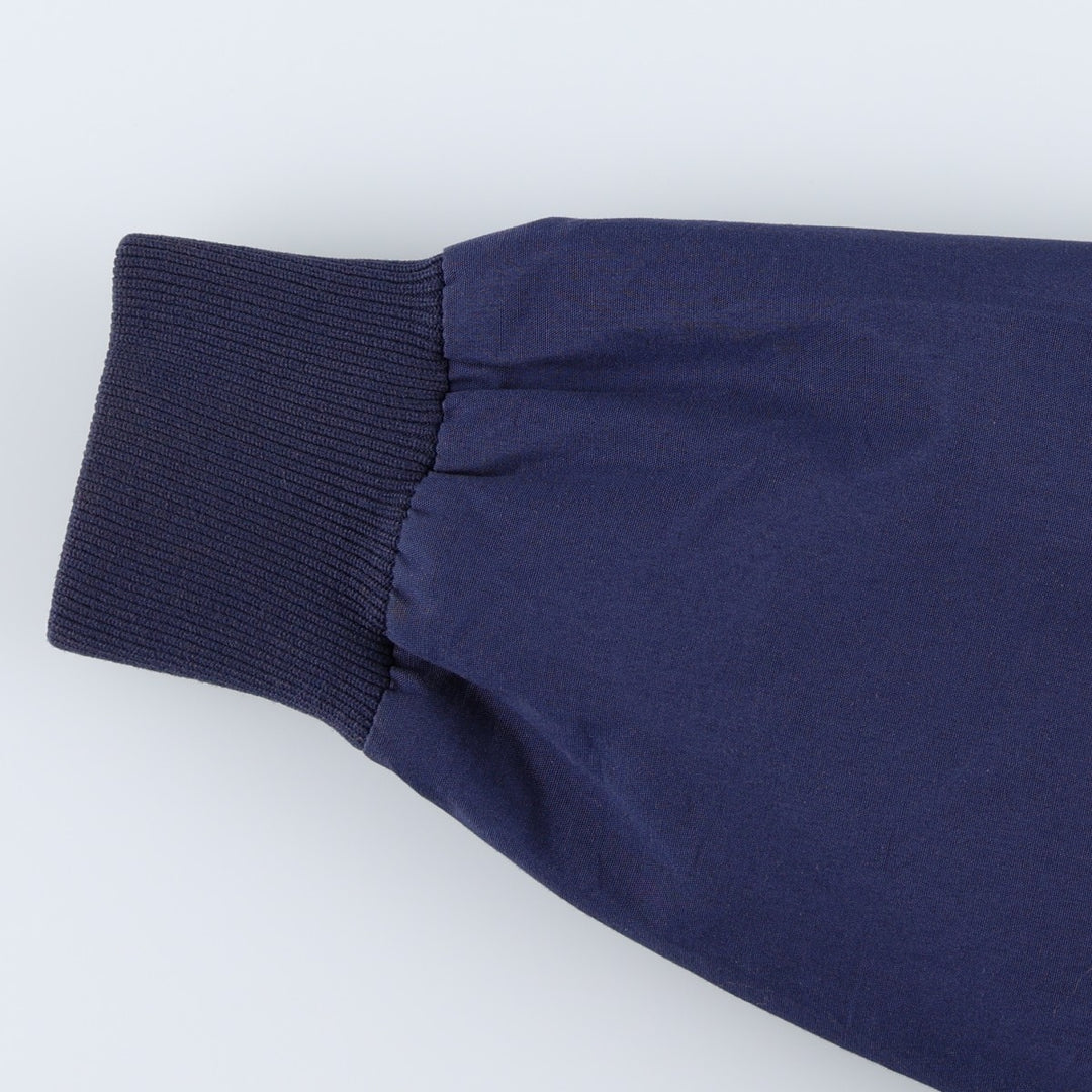 90'S KNIGHTS BRIDGE Derby Jacket Cup Shoulder Jacket Men's Size M (approx.) polyester navy blue type Vintage Second Hand